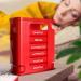 Kerpers 7-Day Pill Organizer | Made in Germany | 4-Compartment Medicine Box for Tablets & Supplements (2 Pack - White/Red) - Buy Online on GoSupps.com