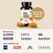 Braineffect Reishi Premium Capsules - 577mg Extract (5770mg Reishi) - 180 Count - 30% Bioactive Polysaccharides - Pure Additive-Free German Quality - Buy Online on GoSupps.com