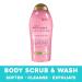 OGX Coffee Scrub and Wash Coconut 19.5 Fl Oz with OGX Pink sea salt & rosewater gentle soothing body scrub 19.5 Ounce 1.0 Count - Buy Online on GoSupps.com