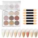 Poudre Ongles Pigment e - Finition Effet Miroir Magique Brillant 9 Couleurs | D coration Arc-en-D grad Brillante DIY pour P ques Halloween No l CF03 - Buy Online on GoSupps.com