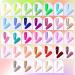 BORN PRETTY 39PCS Neon Gel Nail Polish Kit - Summer Candy Colors, Nude Pink, Yellow, Green, Blue Glitter - Nail Art Gifts Collection - Buy Online on GoSupps.com