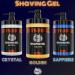 The Shave Factory Razor Gel for Men | Precise Face & Body Shaving | Moisturizing 1250ml Sapphire - Buy Online on GoSupps.com