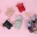 4 Pcs 30ml Leather Keychain Travel Bottle Set for Hand Soap & Essential Oil - Refillable & Leakproof - Buy Online on GoSupps.com