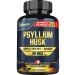 Psyllium Husk Apple Pectin Ginger Blend Supplement - Equivalent to 8450mg Combined With Black Pepper - Extract for Mood Energy Digestive & Immune Health - 90 Vegan Capsules for 3 Months Supply