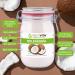 GreatVita Organic Virgin Coconut Oil - Pack of 3 (3 x 1000 ml) in Swing Top Jars - Premium Quality & International Shipping - Buy Online on GoSupps.com