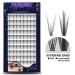 Buy MUSELASH Fishtail Tall Lash Clusters | 410pcs Natural Look Eyelash Extensions (12mm-16mm) - Reusable & Long Lasting - Buy Online on GoSupps.com