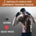 NDGDV Boxing Reflex Ball Set - 2 Difficulty Levels | Training Speed & Accuracy | MMA & Krav Mega Focus | Hand Eye Coordination | Pack of 2 Red Black - Buy Online on GoSupps.com