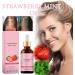 Strawberry Mint Oil Natural Rosemary Essential Oil for Hair Strawberry Mint Hair Oil Hair Serum for Fine and Damaged Hair (1pc) - Buy Online on GoSupps.com