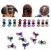 DWE Hairpins Hairbands Barrettes Small Hair Clips Flowers Accessories for Women and Girls 15 Pieces
