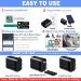 Wireless Hidden WiFi Charger Spy Camera - 1080P HD Nanny Cam - LUOHE Mini USB Security Camera Recorder - Black - Buy Online on GoSupps.com