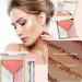 Karlor 3-in-1 Contour Palette - Highlighter Blush & Bronzer with Brushes | Perfect Makeup Contouring Powder - International Shipping - Buy Online on GoSupps.com