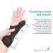 Sana-Vita Thumb Spica Splint | Pain Relief for Arthritis Hand Sprains & Tendinitis - International Shipping Available - Buy Online on GoSupps.com