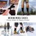 KECOW Merino Wool Hiking Socks for Men & Women - 3 Pairs Warm Winter Socks for Outdoor Sports (Size 43-46 Dark Gray) - Buy Online on GoSupps.com