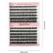 Cluster Lashes Kit - Eyelash Applicator Tool - 30D 40D Comfortable Diy Cluster Lash Extension Kit For Cosplay Cosmetics Daily Makeup Coobaa 30D+40D+double-headed glue+tweezers - Buy Online on GoSupps.com