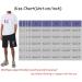 Xiloccer Men's Tracksuit Outfits 2021 Summer | Casual Activewear Set | Short Sleeve Shirt & Shorts | Beach Shirts Suit (#019) | Black - Large - Buy Online on GoSupps.com