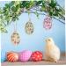 ABOOFAN 1 Set Easter Egg Decorations Festival Home Decor Easter Egg Decors Easter Accessory Ornaments Eggs Picture 3 15.00X15.00X3.00CM - Buy Online on GoSupps.com