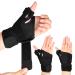 Thumb Splint & Wrist Brace for Tendonitis Arthritis Relief | Adjustable Wrist Support for Men & Women - Buy Online on GoSupps.com