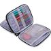 Durable Damero Crochet Hook Case Organizer Bag - Gray Dots Medium Size - Buy Online on GoSupps.com
