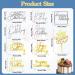 10PCS Happy Birthday Cake Toppers Side Mirror Acrylic Cake Topper Gold Silver Happy Birthday Cake Decorations Cake Inserts Cake Decor Birthday Cupcake Toppers for Birthday Party Cake Desserts Supplies - Buy Online on GoSupps.com