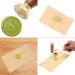 Letter S Wax Seal Stamp  Yoption Brass Head Botanical Alphabet Initial Sealing Stamp with Wooden Handle - Buy Online on GoSupps.com