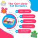 BeadsPack Fuse Beads Kit for Kids 4200 5mm Beads, Pegboard, Tweezer, Patterns & Iron-On Paper 24 Colorful Melty Beads Ideal for Kids Crafts & Gifts - Buy Online on GoSupps.com