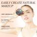 Buy CC Cream Foundation & Mushroom Head Sponge - Moisturizing Concealer & Long-Lasting Brightening Make-Up Base for All Skin Types (Ivory) - International Shipping Available - Buy Online on GoSupps.com