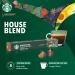 Starbucks - Espresso House Blend Lungo Coffee Capsule - Compatible Nespresso - Intensit de la saveur 8-10 Capsules - Buy Online on GoSupps.com