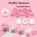 AZUREBEAUTY Dip Powder Nail Kit - 4 Colors Gentle Pink Dipping System for French Nail Art - Buy Online on GoSupps.com