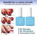 Buy 2 Packs Nail Polish Remover (15ml) - Fast Gel Nail Polish Removal with Scraper & Cuticle Pusher - No Foil or Soaking Needed - International Shipping Available - Buy Online on GoSupps.com