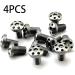 Faderr Six Cante 1911 Pistol Turbo Screws - 4 Stainless Steel Easy Install Handle Screws with T8 Torx Key (White) - Buy Online on GoSupps.com