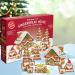 Gingerbread House Kit Pre Baked 1.8KG XL|Reindeer Xmas Tree Santa Sleigh Writing Icing Cookies Gummy Sweets Buttons Holly Leaves Berries Jelly Beads Add Candy Cane Fun Christmas Gifts for Family Kids - Buy Online on GoSupps.com