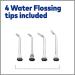 Waterpik Whitening Water Flosser WF 05 - Electric Oral Irrigator for Gentle Teeth Whitening - Buy Online on GoSupps.com