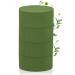 Floral Foam 4.3" Round Artificial Flower Foam Styrofoam Blocks for Flower Arrangements Dry and Wet Green Plant Foam Florist Foam for Fresh Flowers 4.3