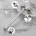 Tekson 3D Metal Facial Roller Massager for Anti-Aging, Skin Tightening, Reduce Puffiness & Wrinkles - Zinc Alloy - Buy Online on GoSupps.com