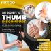 FITTOO Copper Infused Thumb & Wrist Brace - Pain Relief Splint for Men & Women Universal Size for Right & Left Hand - Buy Online on GoSupps.com