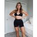 CELER Women's Chemistry Seamless Scrunch Butt Gym Shorts - Black, Medium - Buy Online on GoSupps.com