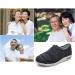 NVBHOF Men's Adjustable Diabetic Shoes for Swollen Feet - Deep Blue, Size 12 - Buy Online on GoSupps.com