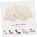 FRCOLOR 21 Pairs Cuttable Half Size Sneaker Heel Pads | Invisible Heel Grip Inserts & Foot Support Liner | Women's Thicken Insole Cloth - International Shipping - Buy Online on GoSupps.com