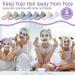 Geosar 40 Pcs Spa Headbands Bulk - Adjustable Coral Fleece Headbands for Spa, Shower, Sports & Yoga - Buy Online on GoSupps.com