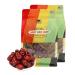 DOL American Packaged Red Dates High Nutrition Jujube Dates High Vitamin Red Dates Gourmet Candied Dates Snack Food Red Dates Dried Fruits Sweet Red Dates (Seedless Jujube 1LB/Bag*2)