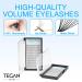TEGAN LASH Premade Volume Eyelash Extensions | 3D-10D 0.05/0.07 Thickness C/CC/D Curl | Easy Apply False Eyelashes 9-15mm Length - Buy Online on GoSupps.com