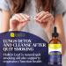 Organic Mullein Leaf Extract - Lung Cleanse & Respiratory Support - 4 oz Bottle - Buy Online on GoSupps.com