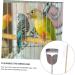 DOITOOL 4 Pcs Birdcage Brush Bird Cage Scoop Shovel Bird Brush Parrot Cage Brush Bamboo Cage Cleaner 7x9cmx2pcs Assorted Colorx2pcs - Buy Online on GoSupps.com