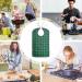 Fovolat Bib For Adults | Washable Eating Bib Waterproof Clothing Protector Washable Reusable Large Bibs Adult Bibs With Food Green - Buy Online on GoSupps.com