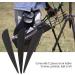 12 PCS 3 Archery Arrows Feathers - DIY Rubber Feather Fletching - Left/Right Wing Parabolic - Black - Buy Online on GoSupps.com