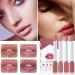 4 Colors Waterproof Matte Lipstick Set - Durable Velvet Lip Gloss | Non-Stick Fade-Resistant Cosmetics - Buy Online on GoSupps.com