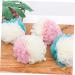 Minkissy 6 Pcs Mesh Bath Ball Loofah Set - Natural Exfoliating Bath Sponges & Scrubbers for a Luxurious Shower Experience - Buy Online on GoSupps.com