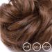 SEGO Hair Extensions - Light Brown Wavy Hair Tie Updo Bun | Voluminous Real Hair 40g - International Shipping - Buy Online on GoSupps.com