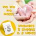 Inkless Baby Hand and Footprint Kit - Newborn Handprint Kit with 8 Sheets and 2 Towelettes - Buy Online on GoSupps.com