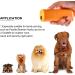 LED Ultrasonic Dog Repeller and Trainer Device 3 in 1 Anti Barking Stop Bark Handheld Dog Training Device (Yellow) - Buy Online on GoSupps.com